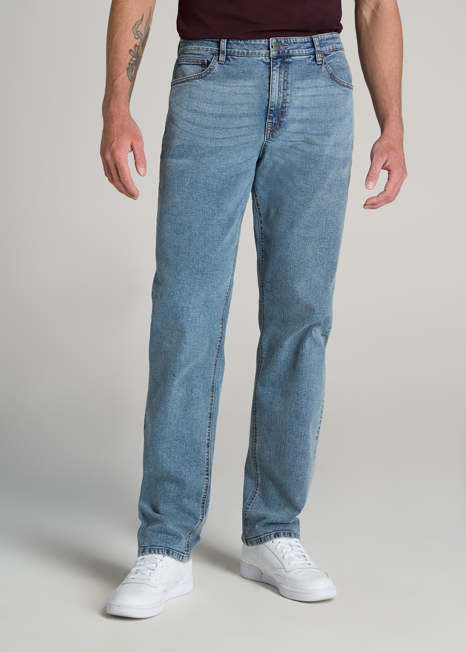 American-Tall-Men-Mason-Semi-Relaxed-Jeans-Vintage-Faded-Blue-front
