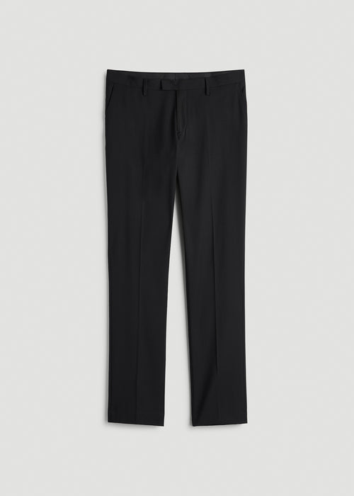 Suit Trousers for Tall Men in Black