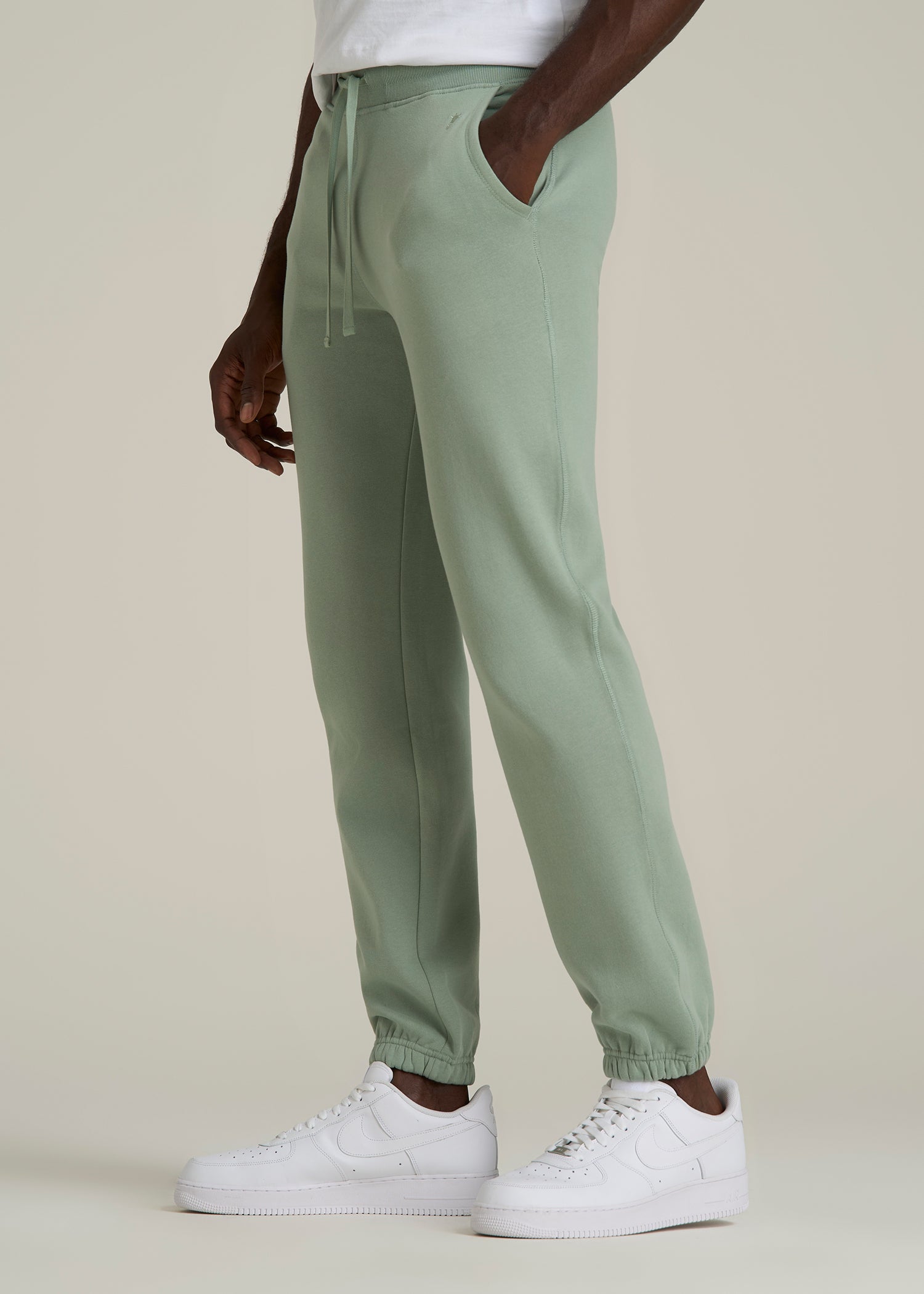 Wearever 2.0 Fleece Sweatpants for Tall Men in Seagrass