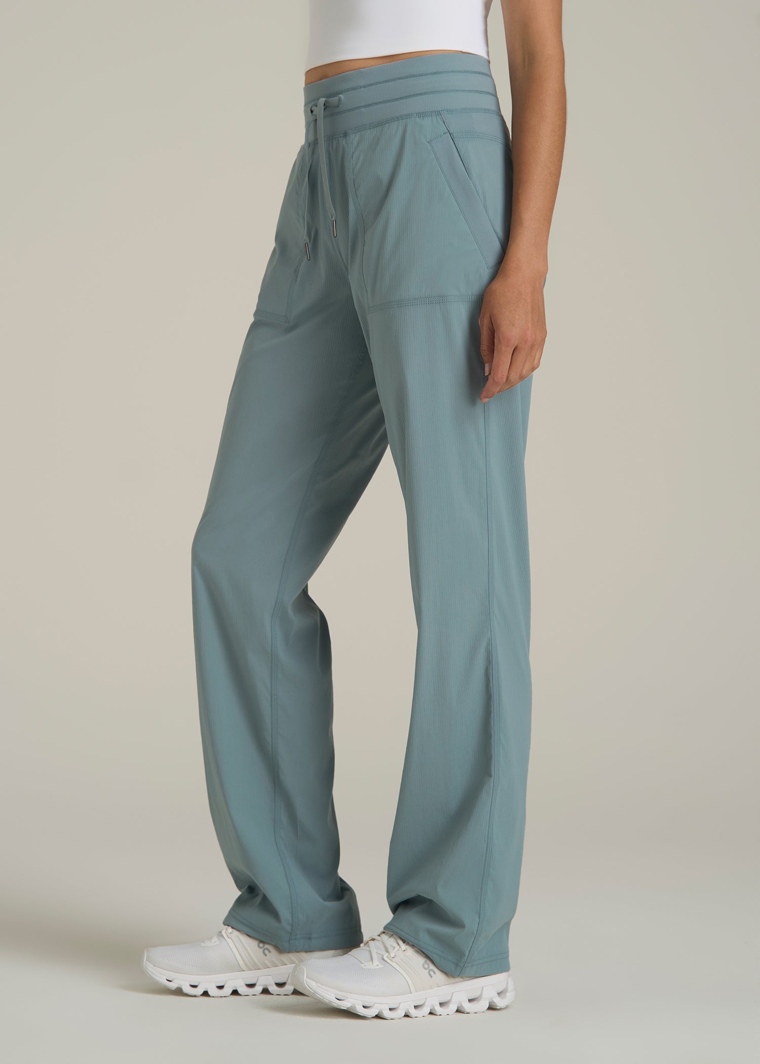 High-Rise After Practice Pant for Tall Women in Trooper